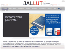Tablet Screenshot of jallut.ch