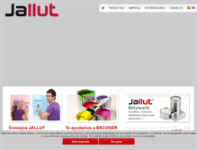 Tablet Screenshot of jallut.com